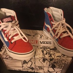 Spider-Man Marvel edition Vans sneakers